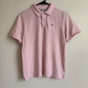 Vineyard Vines Light Pink Polo Shirt Size L 16